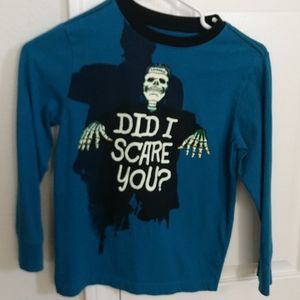 Boys long sleeve halloween shirt